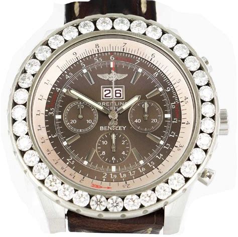 diamond bezel breitling bentley|breitling watches with diamond bezel.